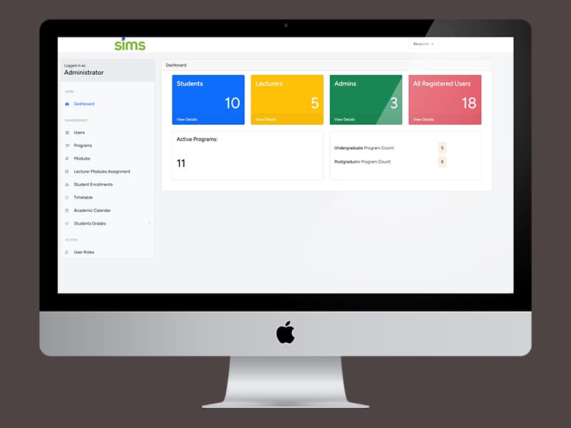 Student Information System (Laraval)